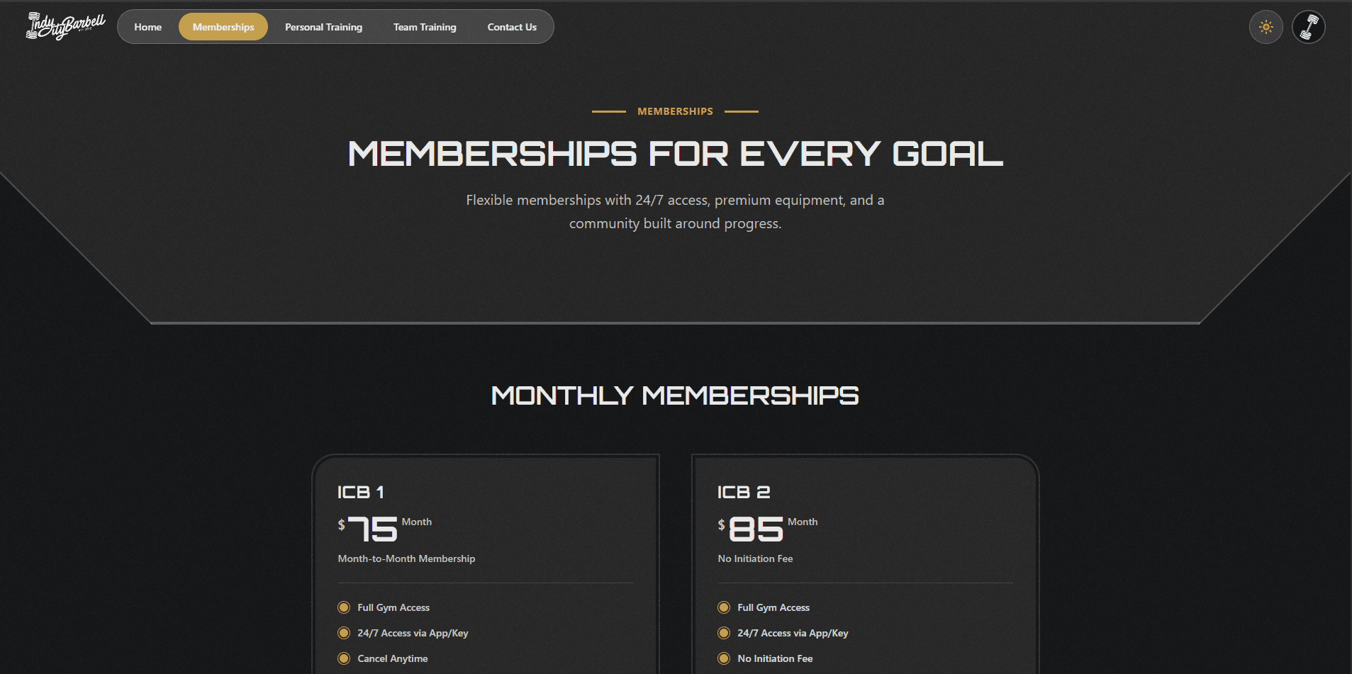 Premium Fitness Gym in Indianapolis Overview Detail 1